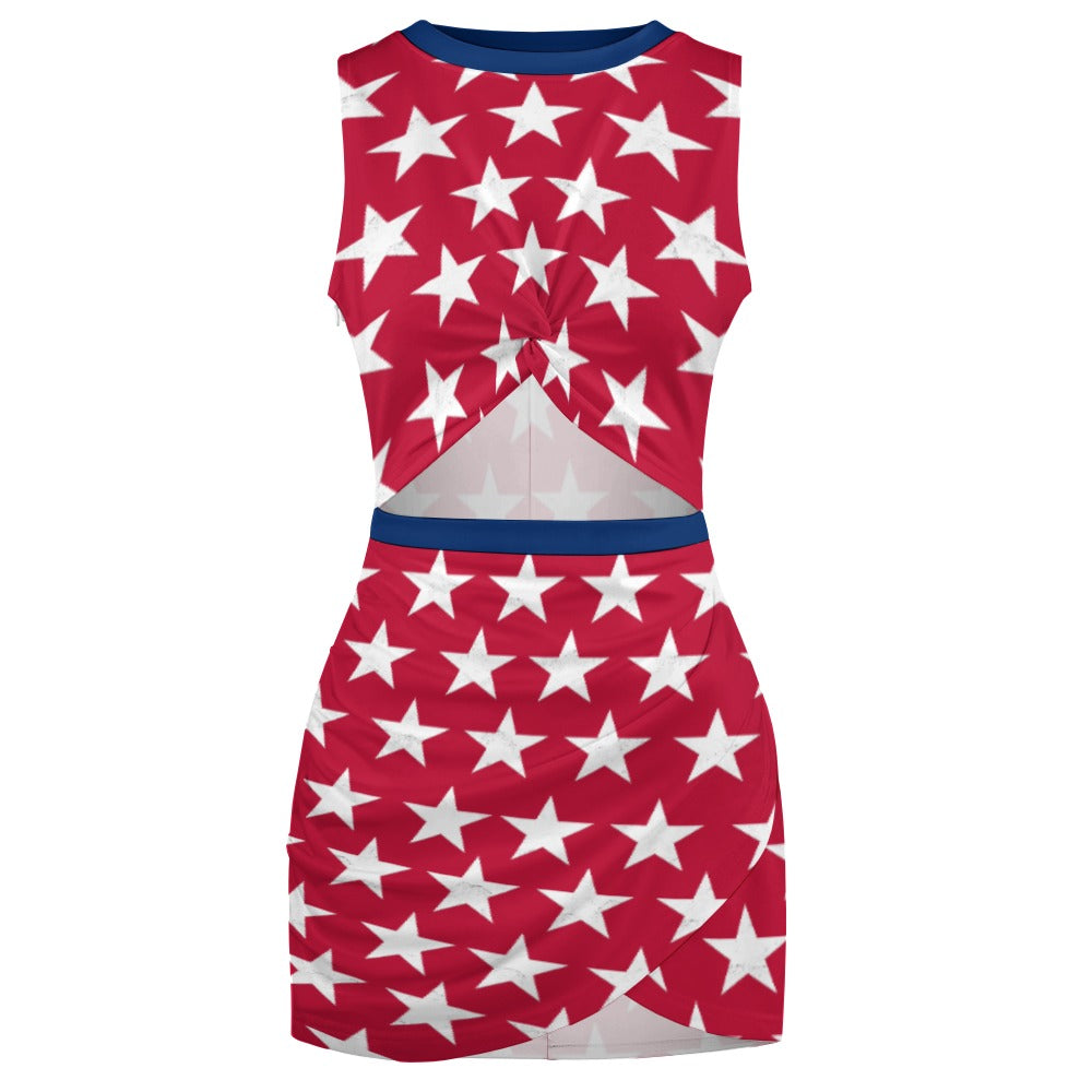 Women's 4th of July Stars & Stripes Mini Dress