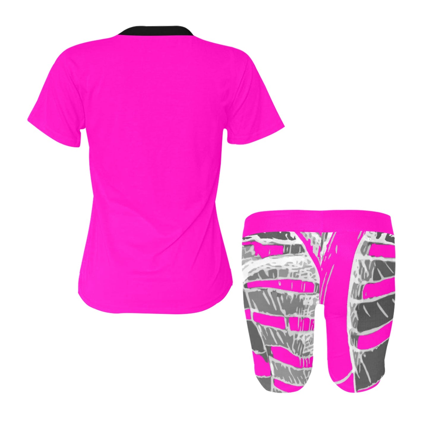 Ancient Art Anatomy 2-Piece Athletics Top & Shorts Sets