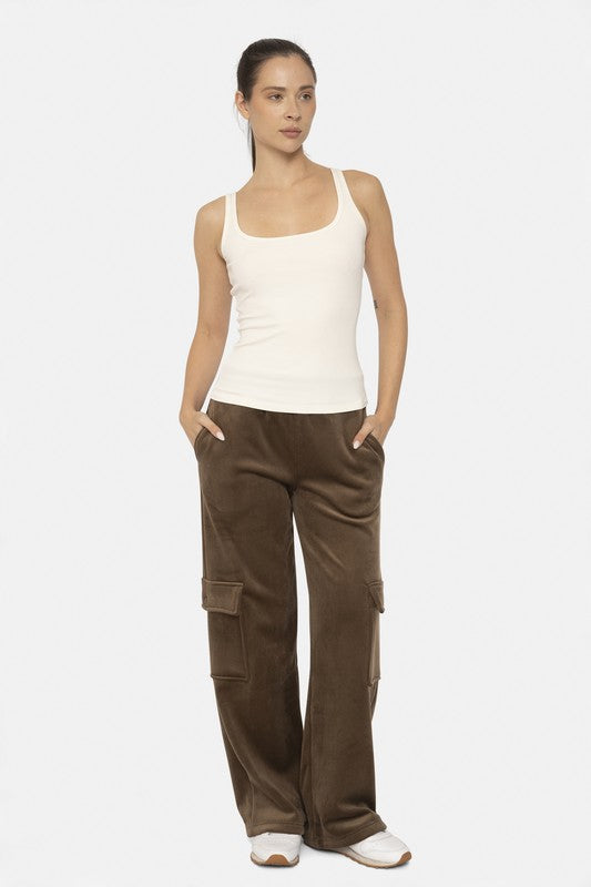 Corduroy Cargo Pants