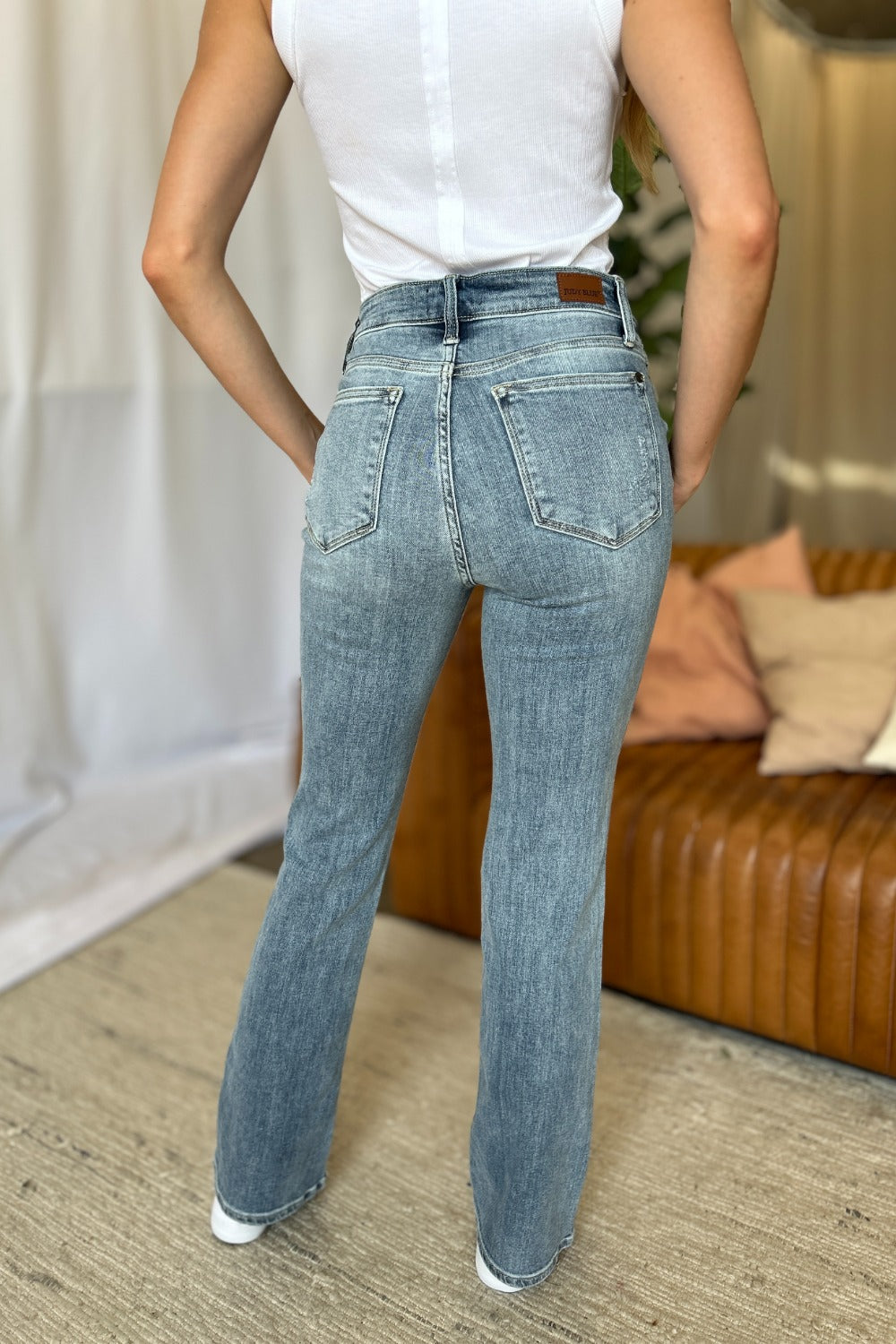 Medium Rise Bootcut Jeans