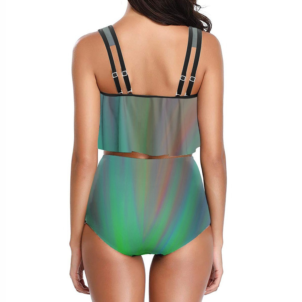 Women's Stretchy Multicolor Bikini Swimsuits