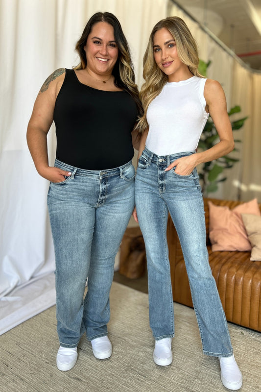 Medium Rise Bootcut Jeans