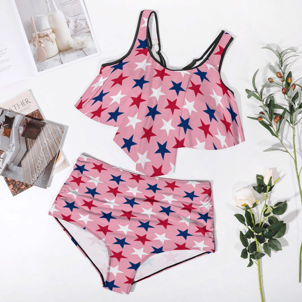 Women's 2-Piece 4th of July Plus Bikinis