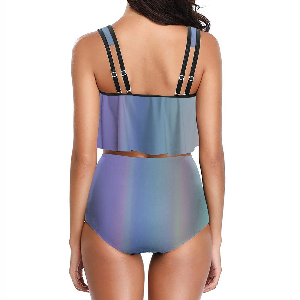 Women's Stretchy Multicolor Bikini Swimsuits