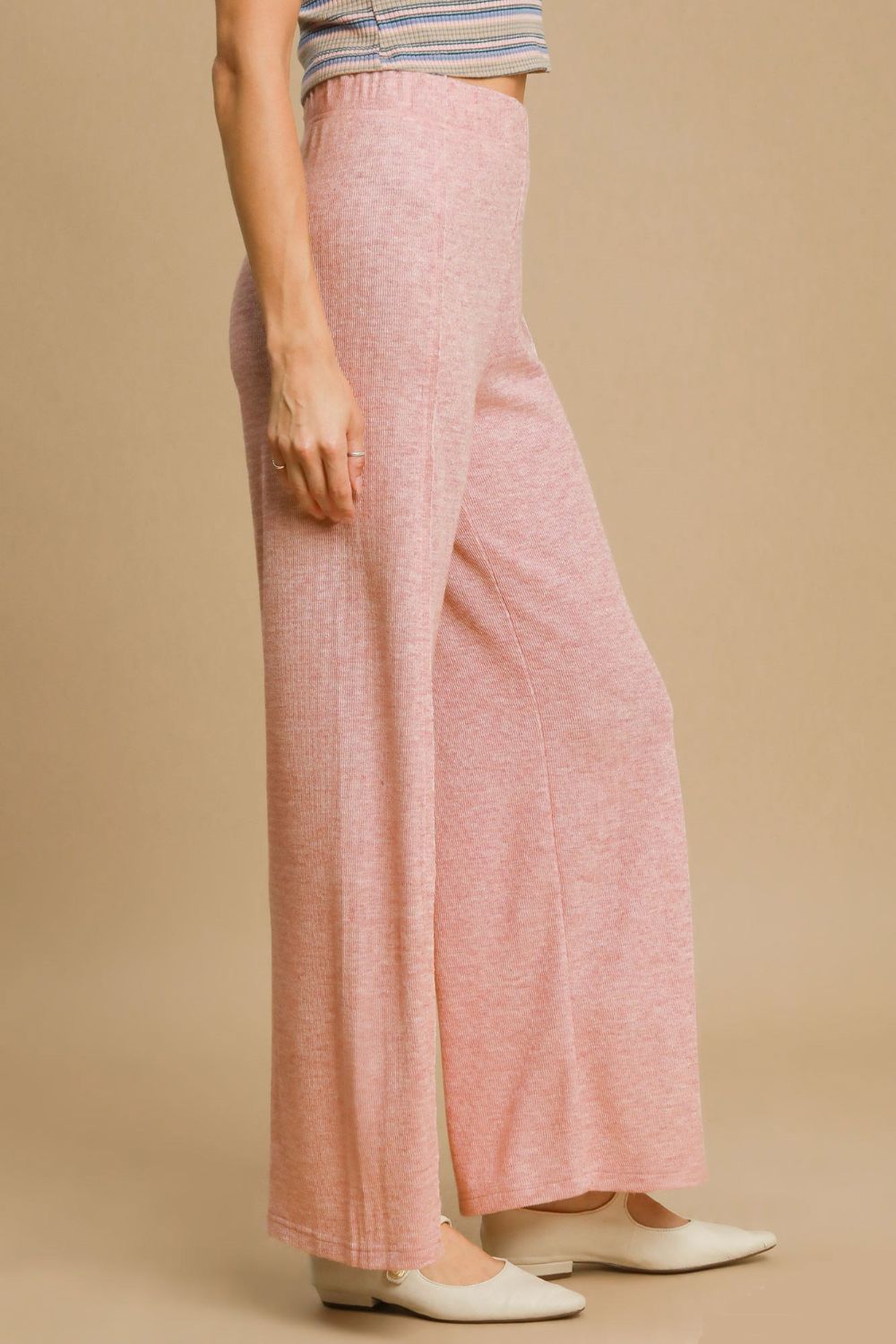 Wide Leg Knit Pants