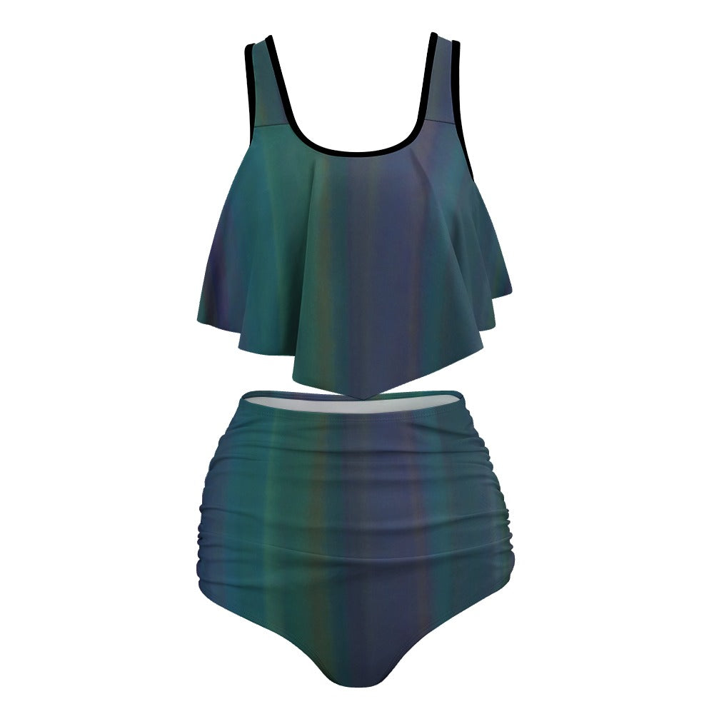 Women's Stretchy Multicolor Bikini Swimsuits
