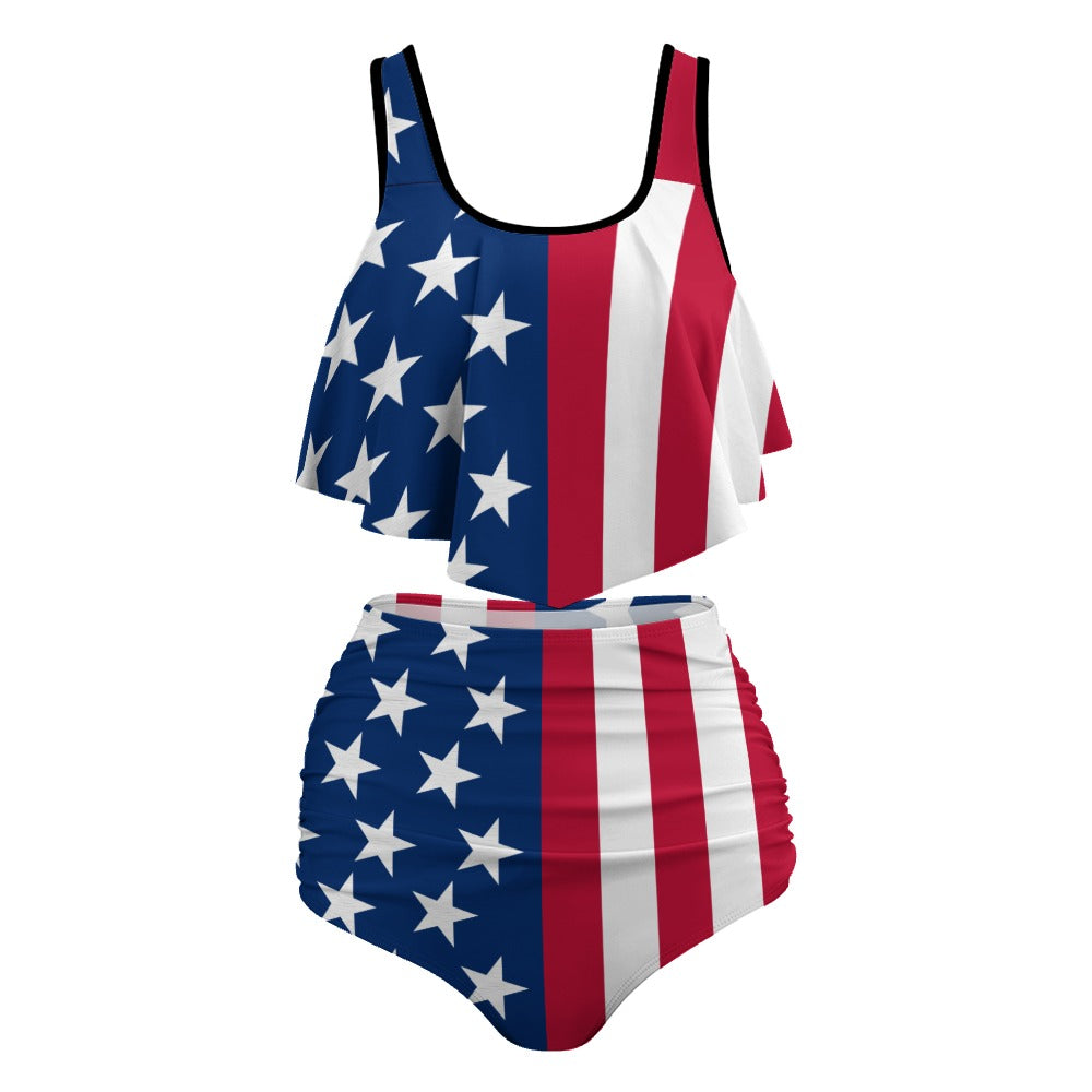 Women's 2-Piece 4th of July Plus Bikinis