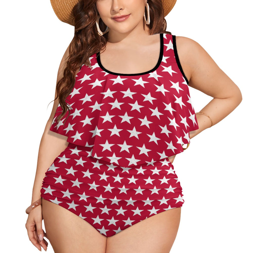 Women's 2-Piece 4th of July Plus Bikinis