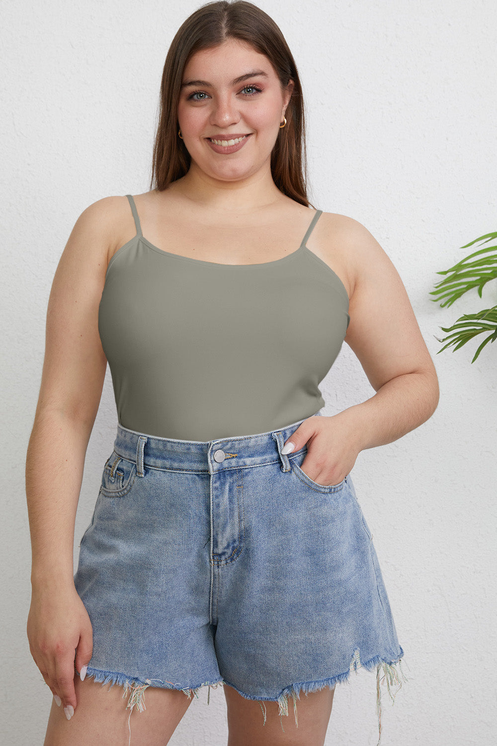 Round Neck Slim Cami