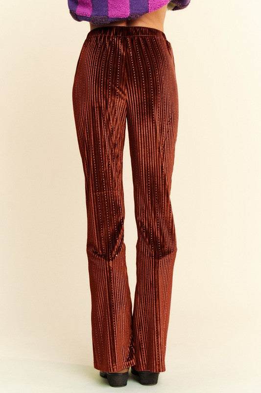 Knit Flare Pants