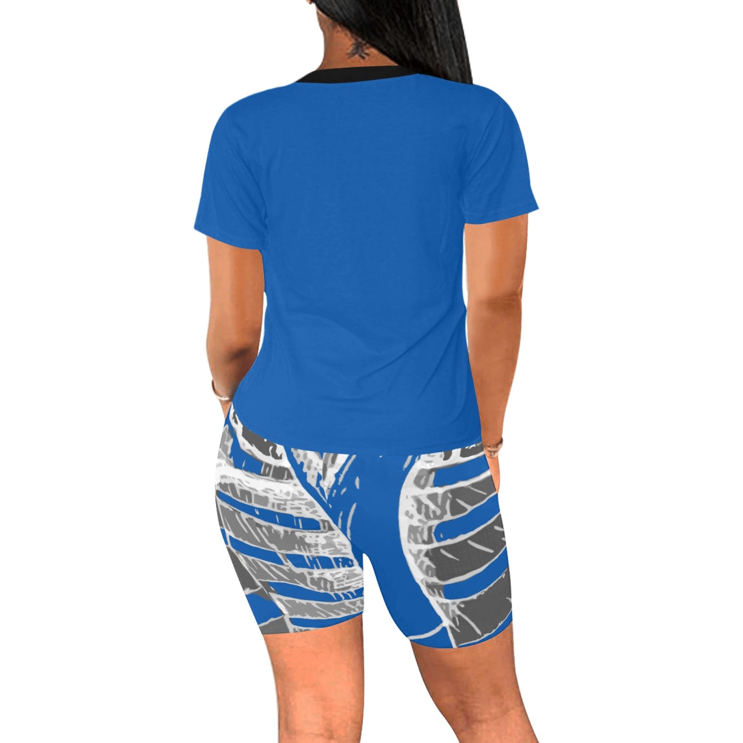 Ancient Art Anatomy 2-Piece Athletics Top & Shorts Sets