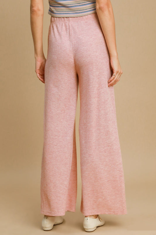 Wide Leg Knit Pants