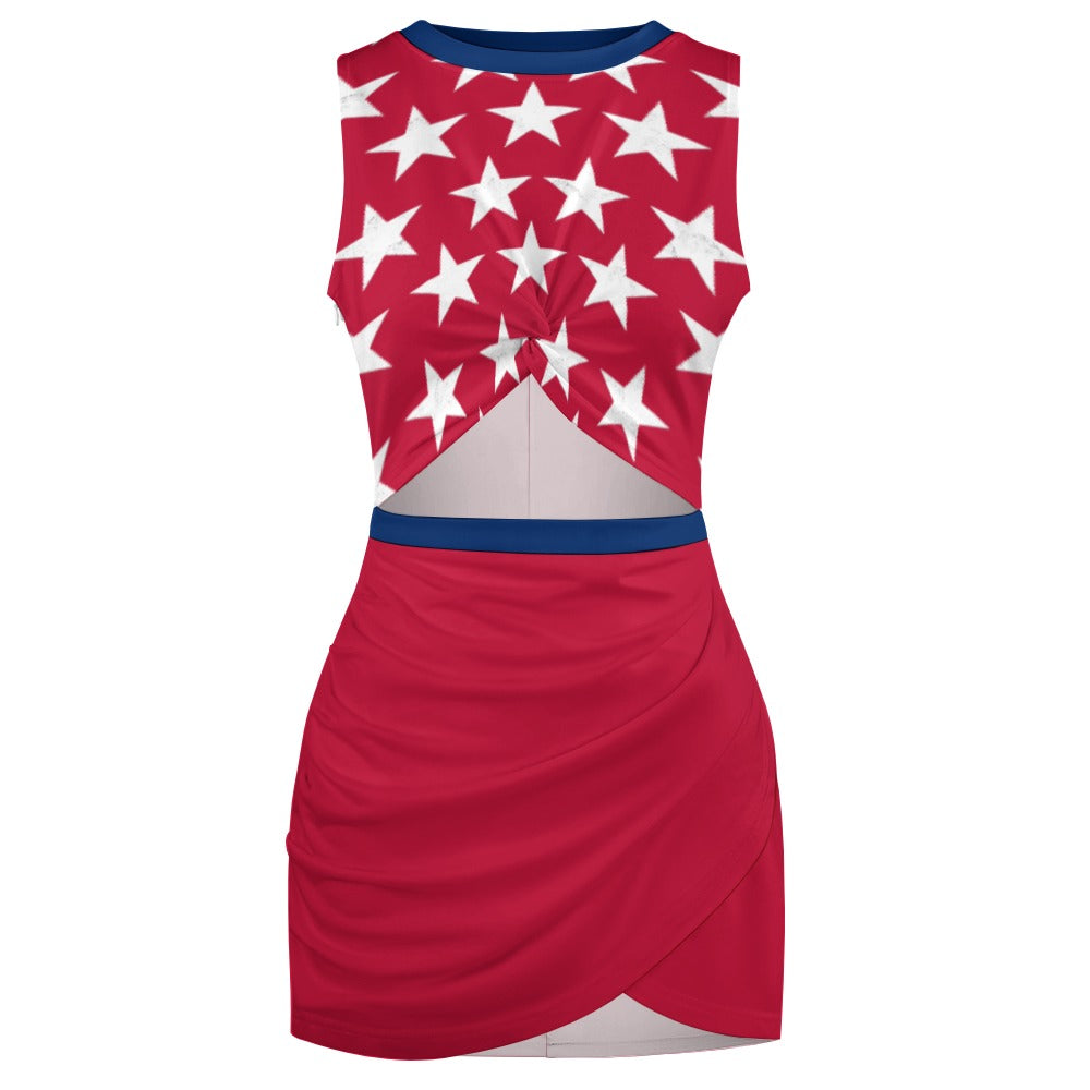 Women's 4th of July Stars & Stripes Mini Dress