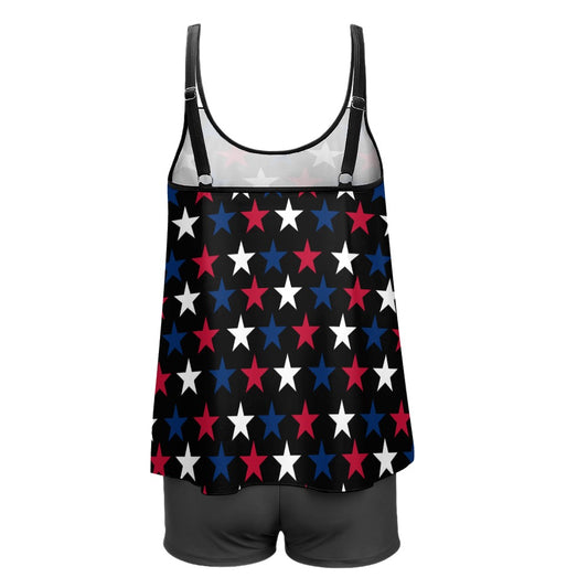 Plus 2-Piece Tankini & Boy Shorts Sets