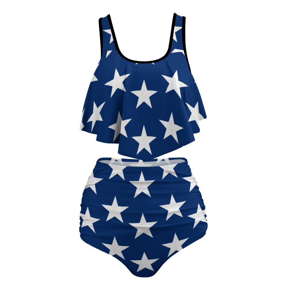 Women's Stretchy 4th of July Bikini Swimsuits