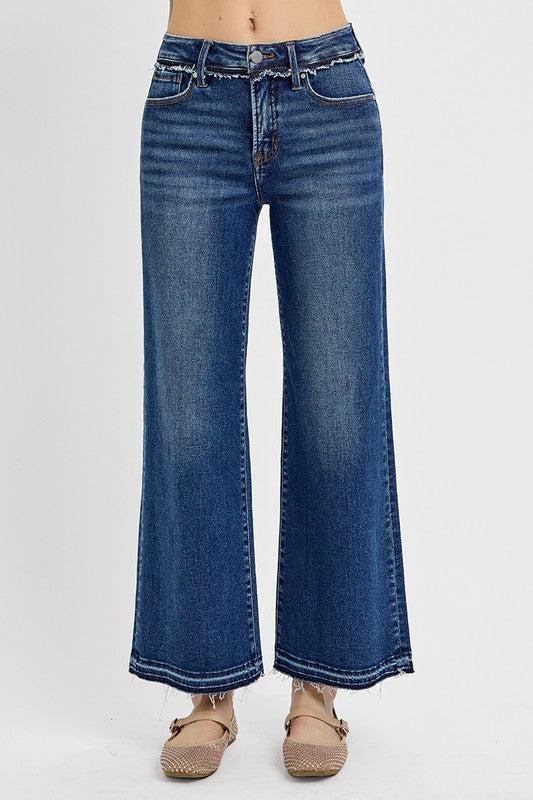 Tummy Control Bootcut Jeans Plus-Size