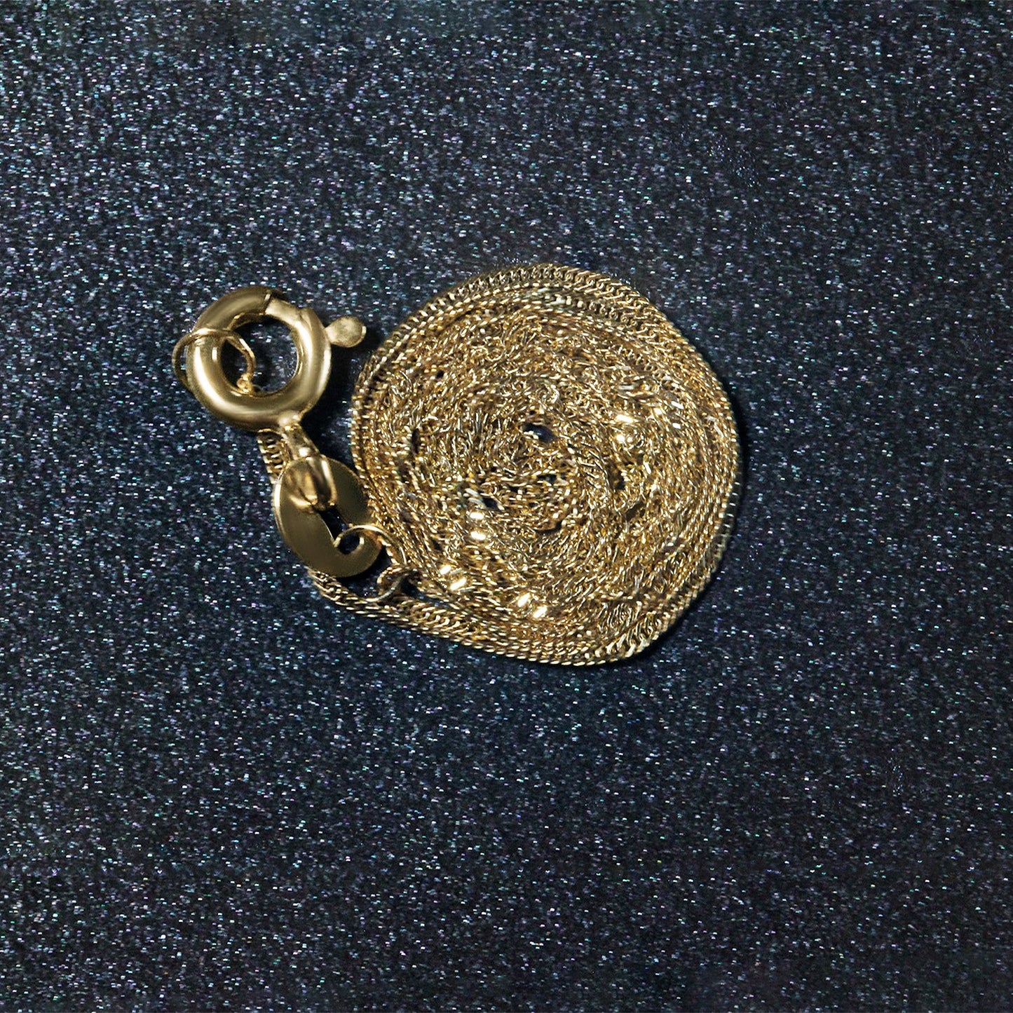 14k Yellow Gold Singapore Chain 0.8mm (0.81mm)