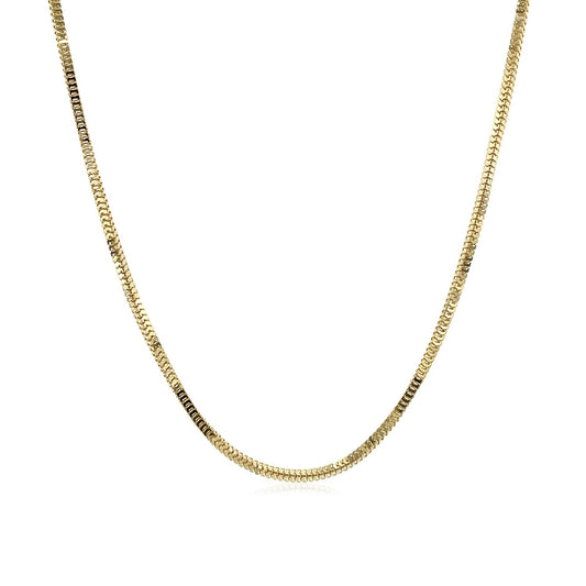 14k Yellow Gold Milano Chain (1.10 mm)