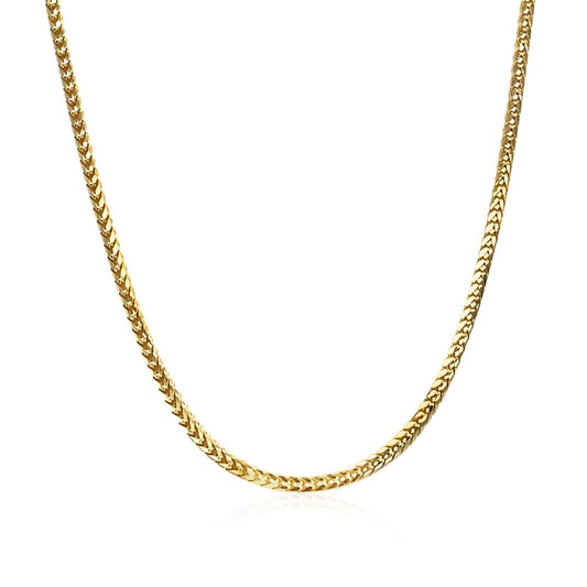 18k Yellow Gold Franco Chain (1.60 mm)