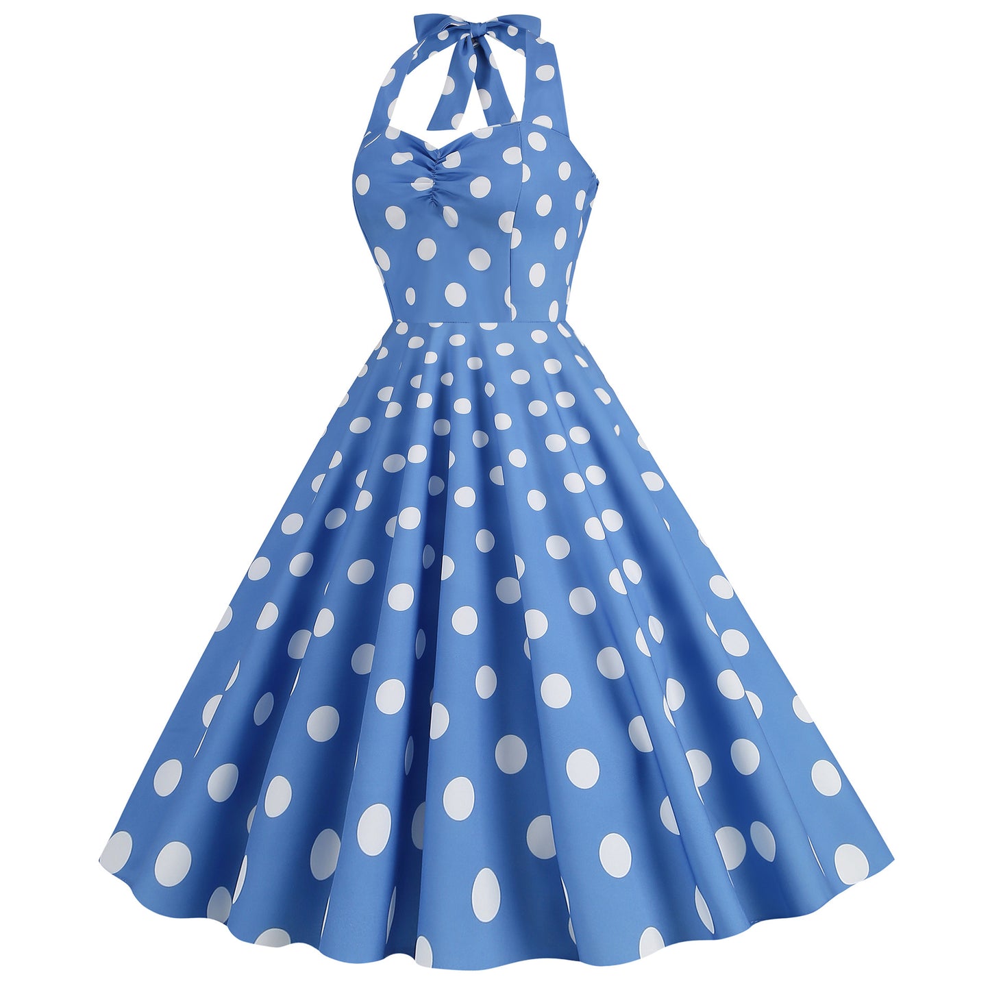 Womens Sleeveless Halter Dresses
