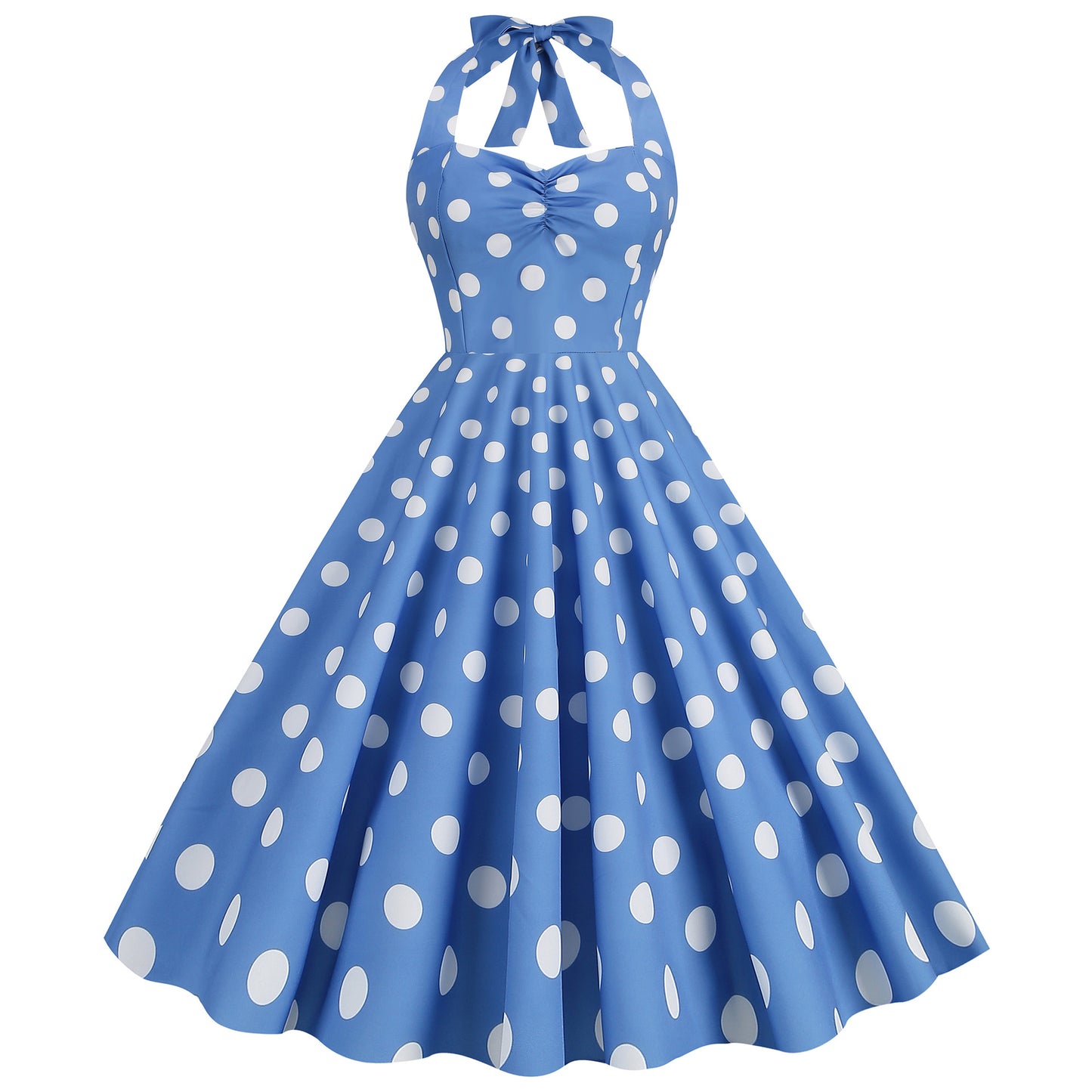 Womens Sleeveless Halter Dresses