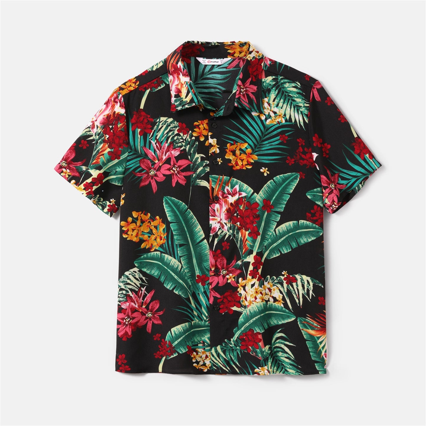 Family Matching! Tropical Halter Neck Dresses, Rompers & Button-Up Shirts
