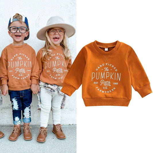 Boy's & Girl's "The Pumpkin Patch" Halloween Sweatshirts