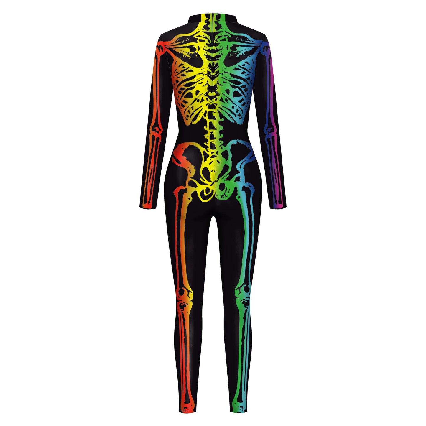 Skeleton Bodysuits! Womens Full One Piece Day of The Dead, Halloween, Costume Party, Cosplay