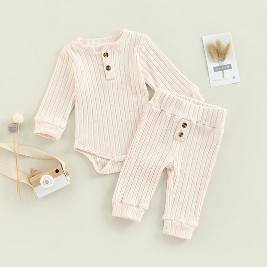 Girl’s 2-Piece Onesies & Pants Sets