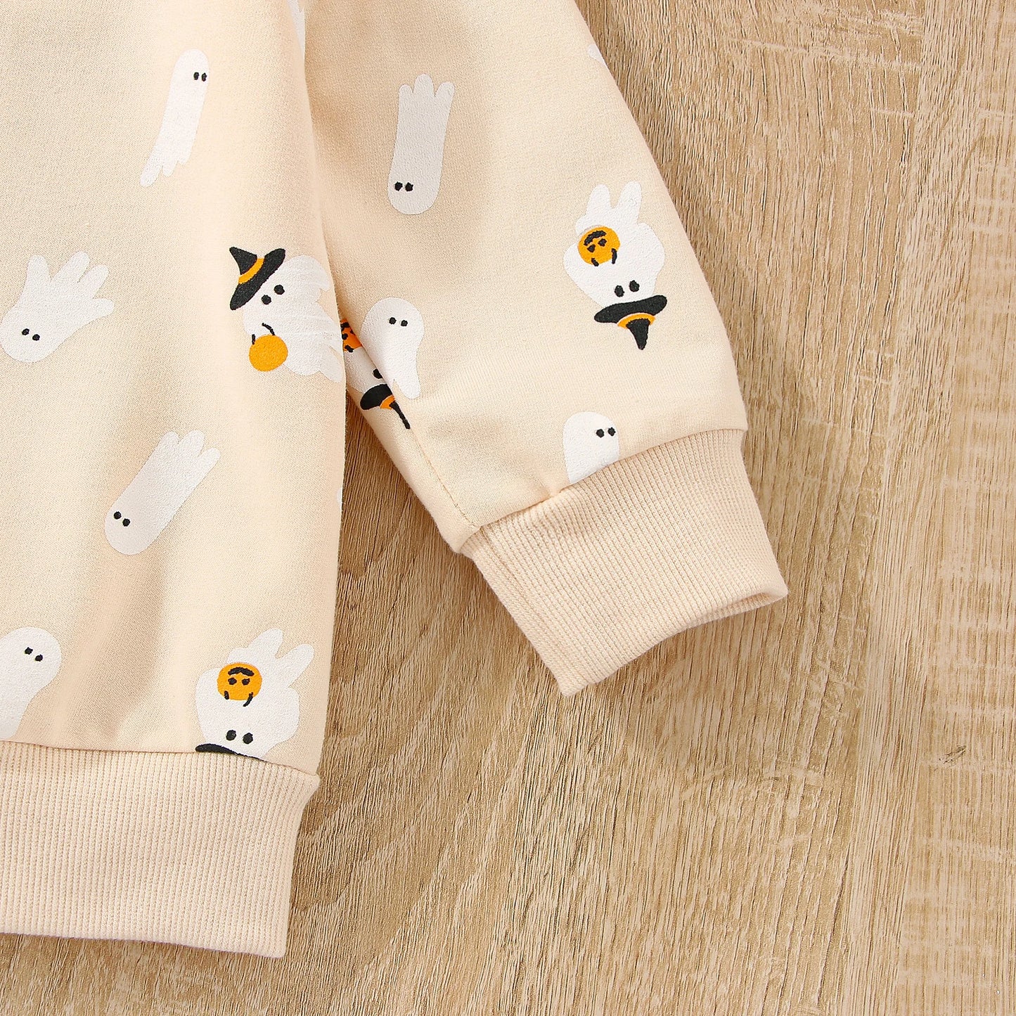 Boy's & Girl's Ghost & Pumpkin Halloween Sweatshirts