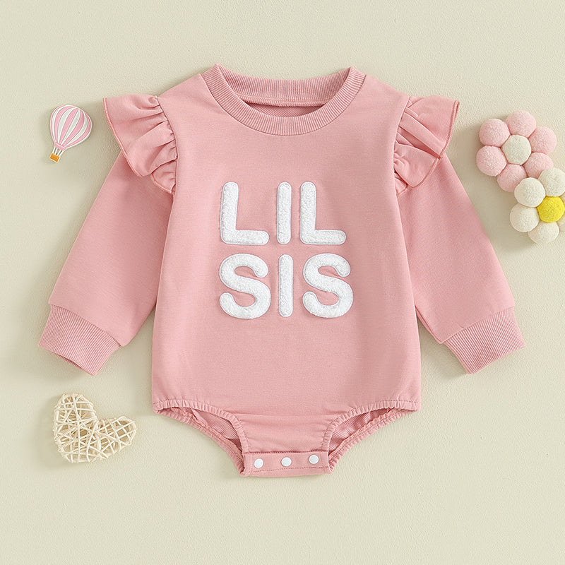 Family Matching! Girl's "Big Sis" & "Lil Sis" Sister Sweatshirts