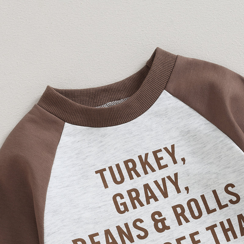 Thanksgiving ! Boy's Turkey Rompers
