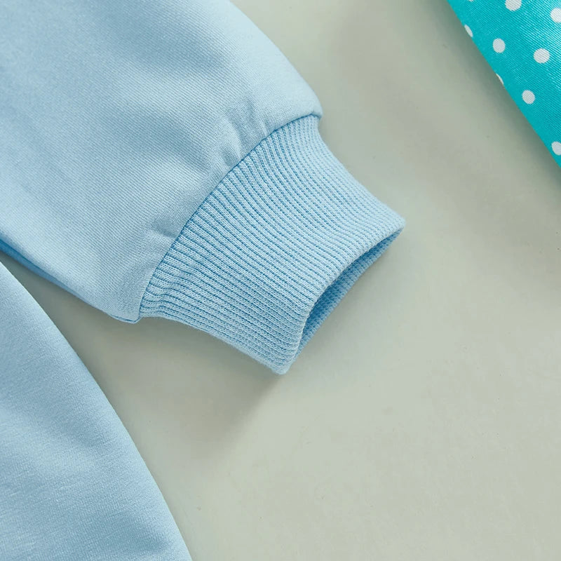 Boy's My First Easter Bunny Hoodie Rompers