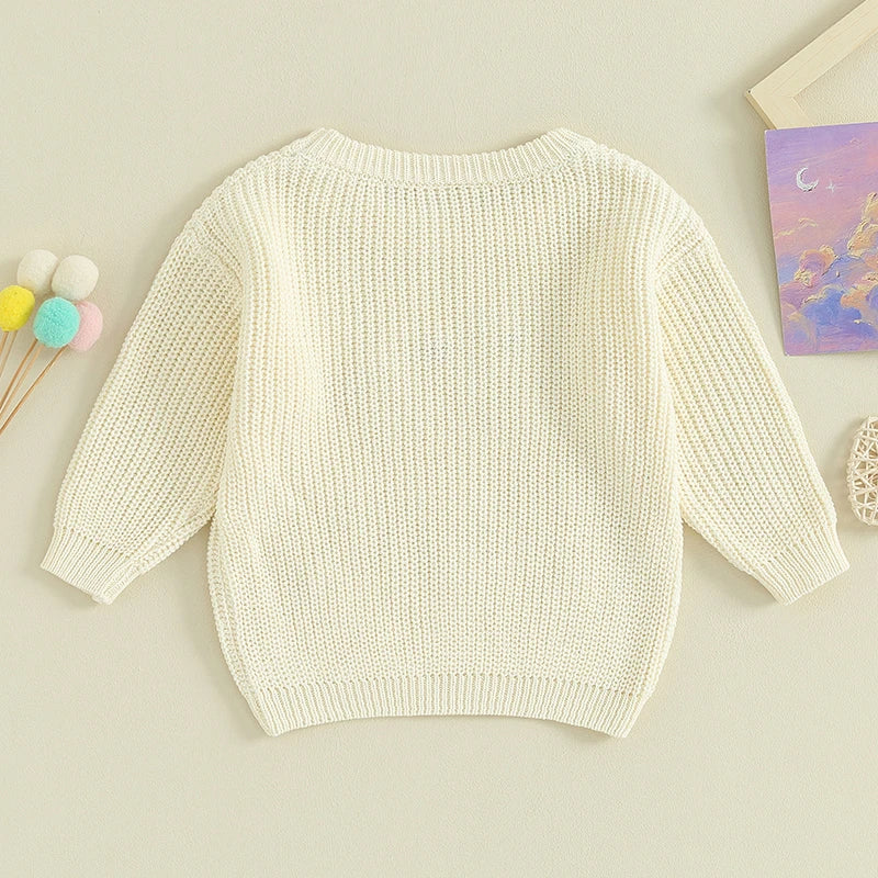 Girl's "Big Sister" Family Matching Sibling Sweaters