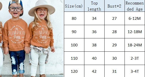Boy's & Girl's "The Pumpkin Patch" Halloween Sweatshirts