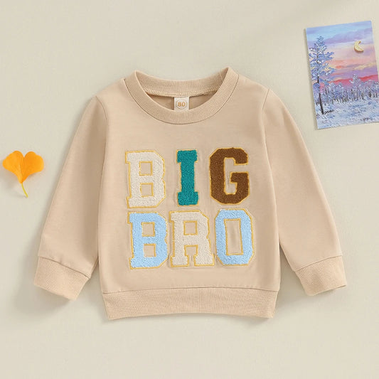 Family Matching! Boy's "Big Bro" Brother Sweatshirts