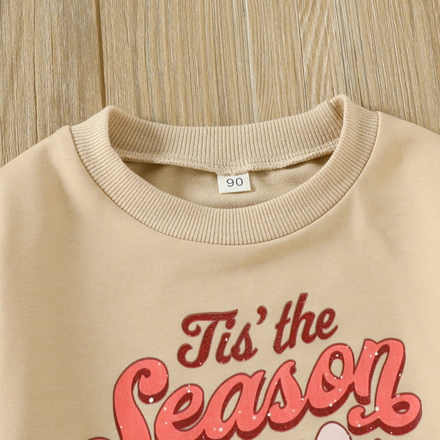 Girl's "Tis The Season" Ghost Pumpkin Halloween Sweatshirts