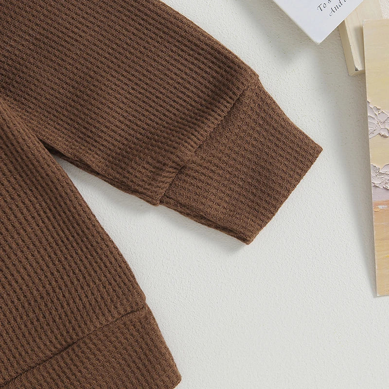 Boy's 2-Piece "Little Dude" Sweatshirt & Pants Sets