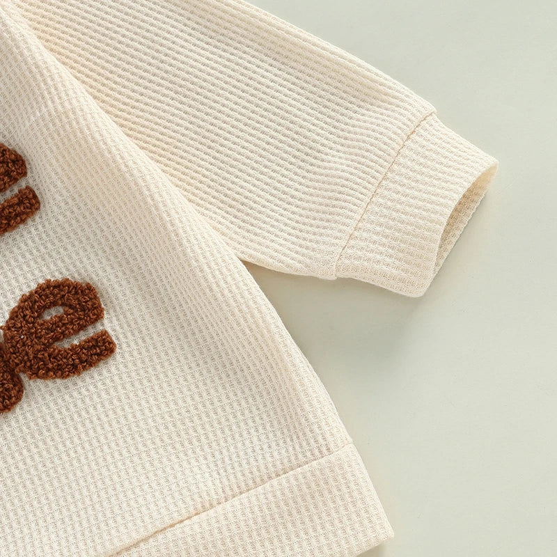 Boy's 2-Piece "Little Dude" Sweatshirts & Pants Sets
