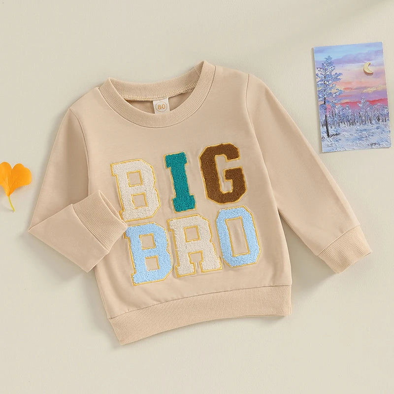 Family Matching! Boy's "Big Bro" Brother Sweatshirts