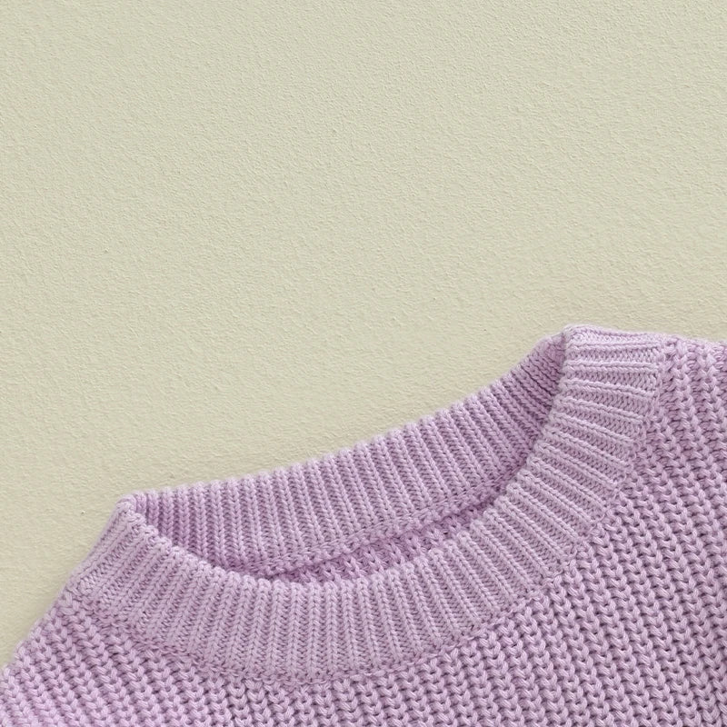 Girl's Embroidered "You-Go Ghoul" Halloween Sweaters
