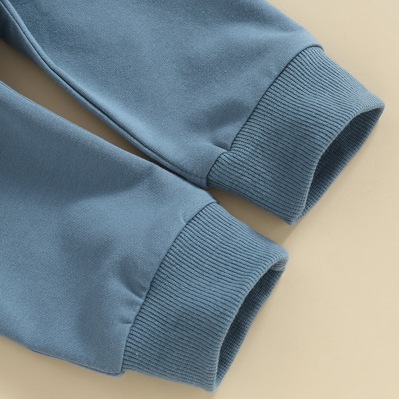Boy's 2-Piece Colorblock Sweatshirt & Pants Sets