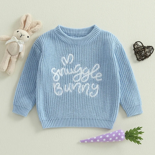 Boy's & Girl's Easter Bunny Ear Sweaters