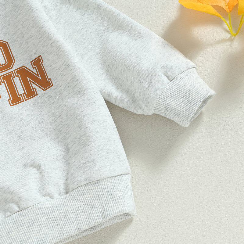 Boy's 2-Piece "Stud Muffin" Sweatshirt & Pants Sets