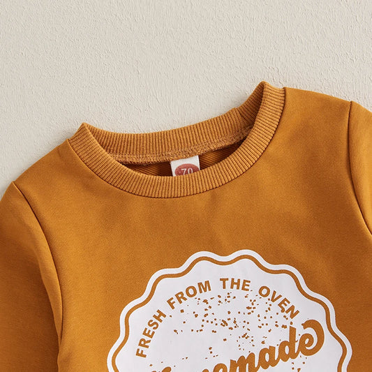 Girl's & Boy's Thanksgiving "Homemade Rolls" Onesies