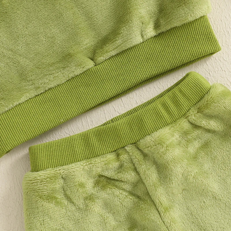 Boy's & Girl's 2-Piece Christmas Sweatshirt & Pants Sets