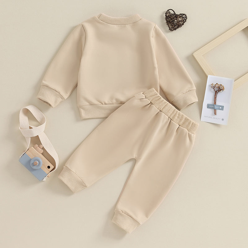 Boy's 2-Piece "Mama's Boy" Sweatshirt & Pants Sets