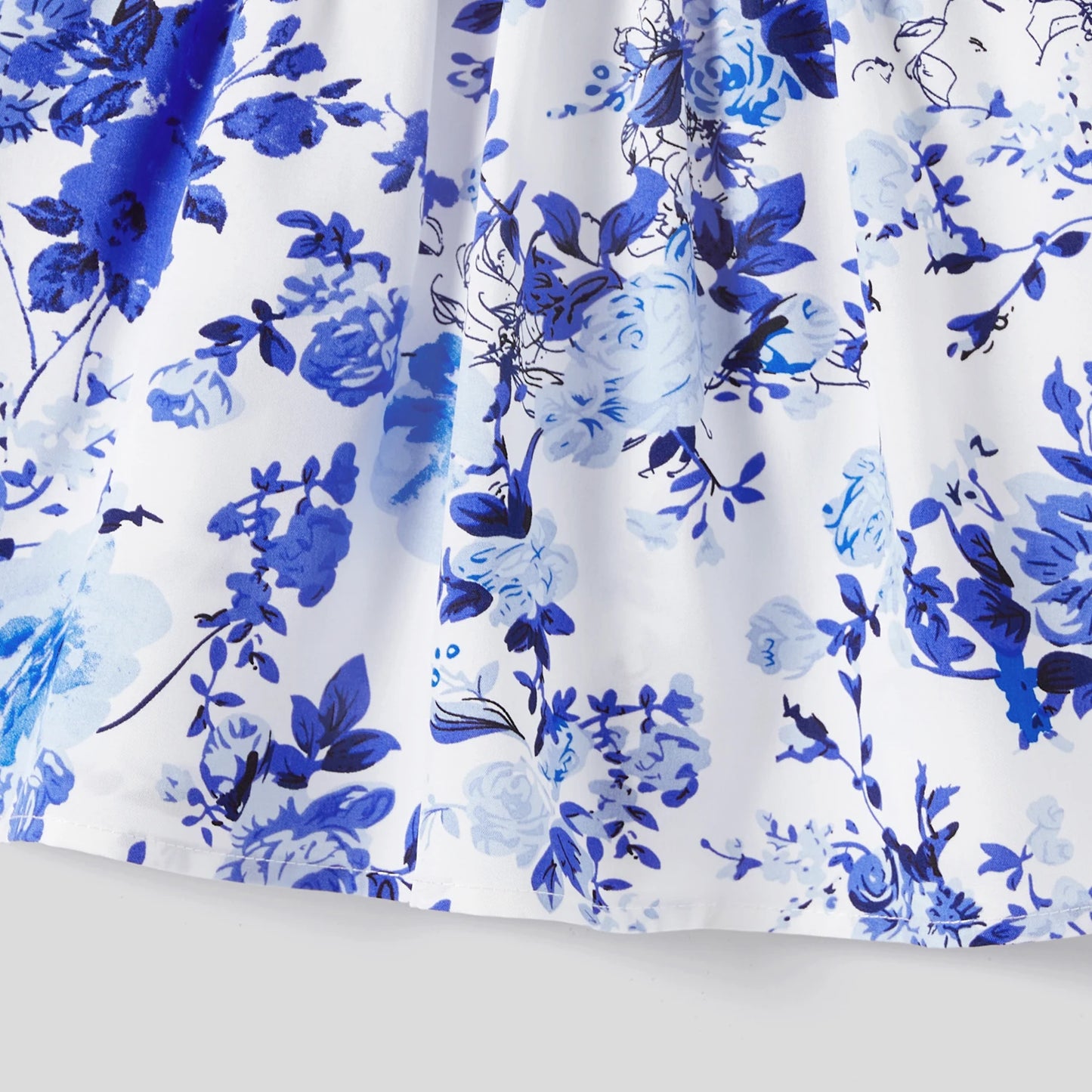Family Matching! Belted Floral Dresses & Button-Up Polo T-Shirts