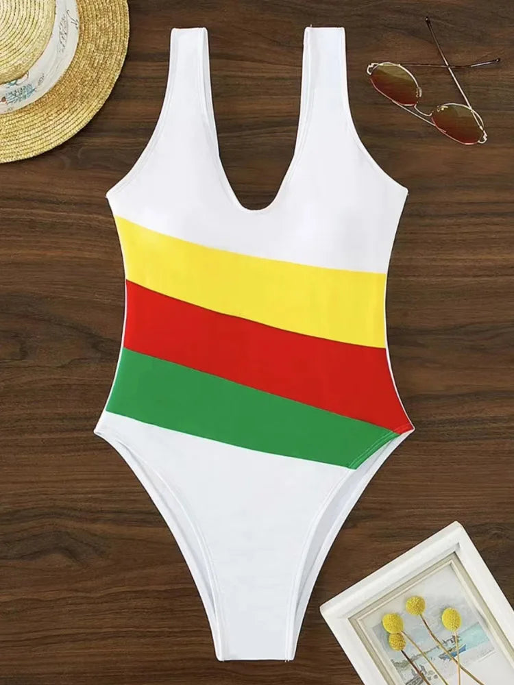 Strapped Monokini Swimsuit