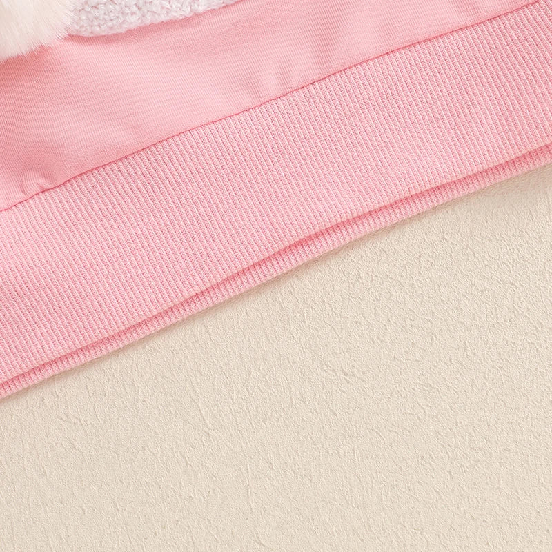 Girl's & Boy's Embroidered Easter Bunny Sweatshirts